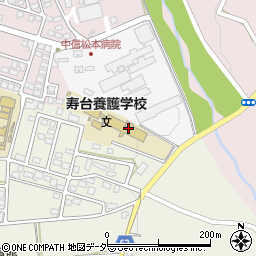長野県寿台養護学校周辺の地図