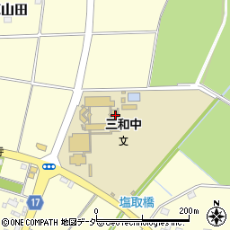 茨城県古河市東山田473周辺の地図