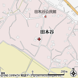 茨城県小美玉市田木谷624周辺の地図