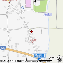 茨城県つくば市北条1559周辺の地図