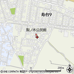 長野県松本市内田61-13周辺の地図