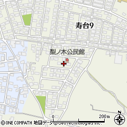 長野県松本市内田61-12周辺の地図