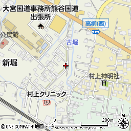 埼玉県熊谷市新堀161周辺の地図
