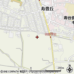 長野県松本市内田524周辺の地図