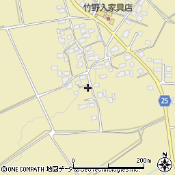 長野県東筑摩郡山形村上竹田4758-1周辺の地図