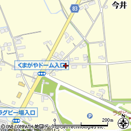 埼玉県熊谷市今井353周辺の地図