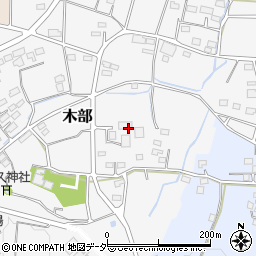メモリアル花壇美里ホール周辺の地図