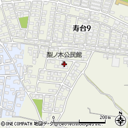 長野県松本市内田61-2周辺の地図