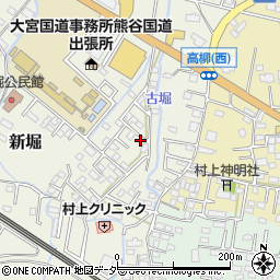 埼玉県熊谷市新堀160-4周辺の地図