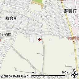 長野県松本市内田94周辺の地図