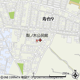 長野県松本市内田61-1周辺の地図