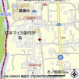 埼玉県児玉郡神川町渡瀬617-8周辺の地図