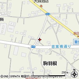 茨城県古河市駒羽根289周辺の地図