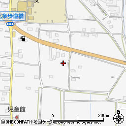 茨城県つくば市北条4486周辺の地図