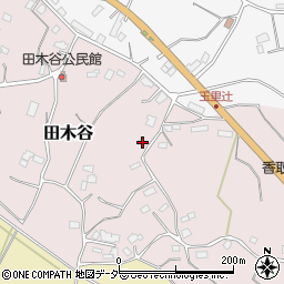 茨城県小美玉市田木谷564周辺の地図