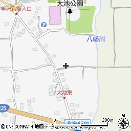 茨城県つくば市北条1533周辺の地図