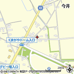 埼玉県熊谷市今井356周辺の地図