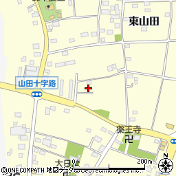 茨城県古河市東山田586周辺の地図