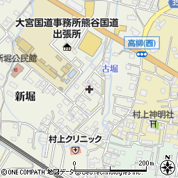 埼玉県熊谷市新堀159周辺の地図