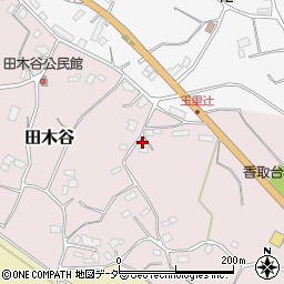 茨城県小美玉市田木谷505周辺の地図