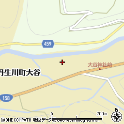 岐阜県高山市丹生川町大谷265周辺の地図