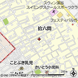 グランデュール横尾周辺の地図