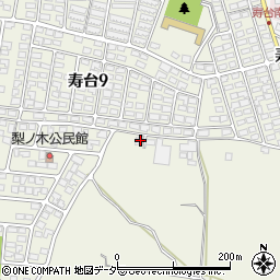 長野県松本市内田90周辺の地図