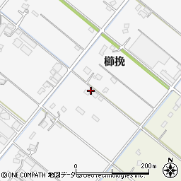 埼玉県深谷市櫛挽76周辺の地図