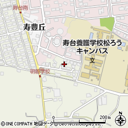 長野県松本市内田546周辺の地図