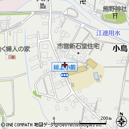 茨城県下妻市小島1114-3周辺の地図