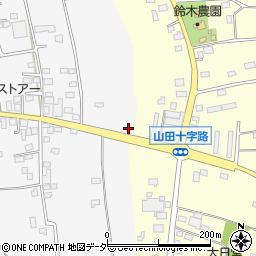 茨城県古河市山田633周辺の地図