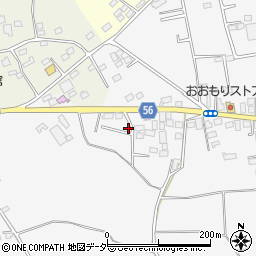 茨城県古河市山田784-2周辺の地図
