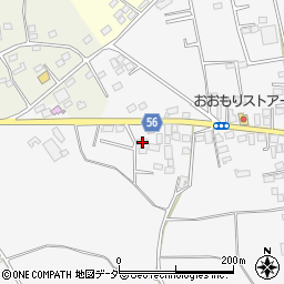 茨城県古河市山田781周辺の地図