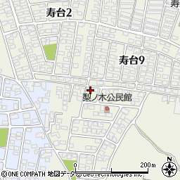長野県松本市内田59周辺の地図
