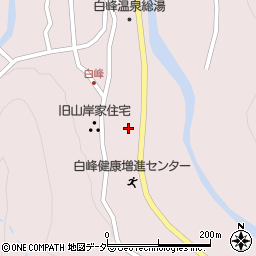 石川県白山市白峰ホ36周辺の地図