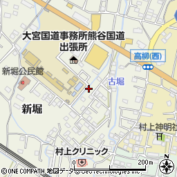 埼玉県熊谷市新堀159-7周辺の地図