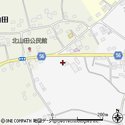 茨城県古河市山田849周辺の地図