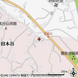 茨城県小美玉市田木谷501周辺の地図