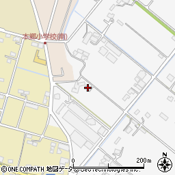 埼玉県深谷市櫛挽68周辺の地図