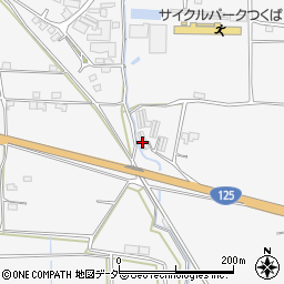 茨城県つくば市北条4188周辺の地図