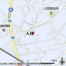埼玉県深谷市人見426周辺の地図