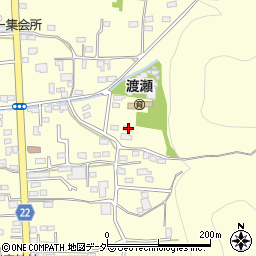 埼玉県児玉郡神川町渡瀬664-1周辺の地図