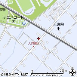埼玉県深谷市人見1091周辺の地図