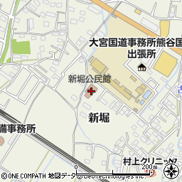 埼玉県熊谷市新堀202周辺の地図