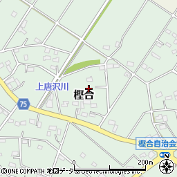 埼玉県深谷市樫合1周辺の地図