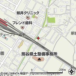 埼玉県熊谷市新堀549-2周辺の地図