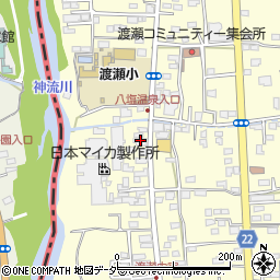 埼玉県児玉郡神川町渡瀬581-1周辺の地図