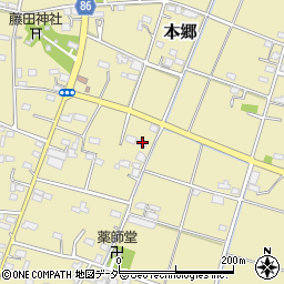 埼玉県深谷市本郷1543周辺の地図