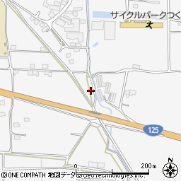 茨城県つくば市北条4427周辺の地図