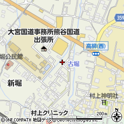 埼玉県熊谷市新堀159-13周辺の地図